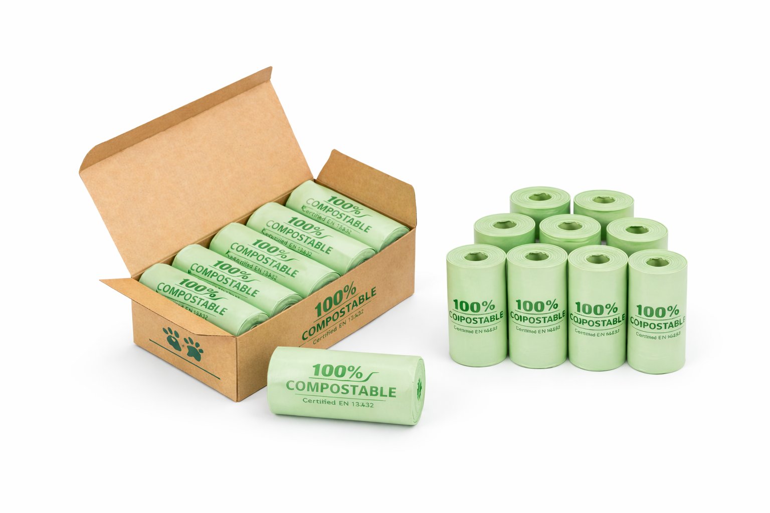 Biodegradable compostable dog poop bags manufacturer India